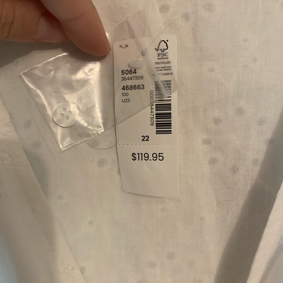 NWT Ruffled Edge Wrap Dress - Addition Elle - Picture 5 of 8